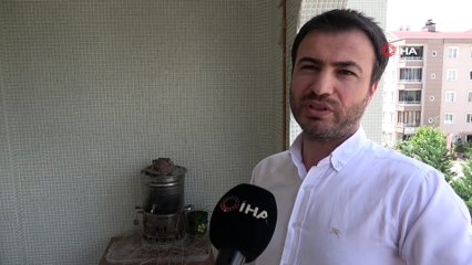 Öyle bir yere yuva yaptı ki, görenler şaşkınlıklarını gizleyemiyor