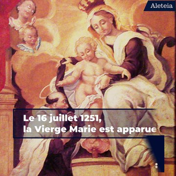 La promesse de la Vierge Marie à ceux qui portent le scapulaire