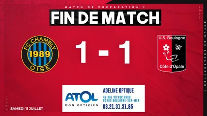 [MATCHS DE PREPARATION] Résumé Chambly - USBCO