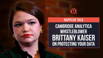 Rappler Talk: Brittany Kaiser on protecting your data