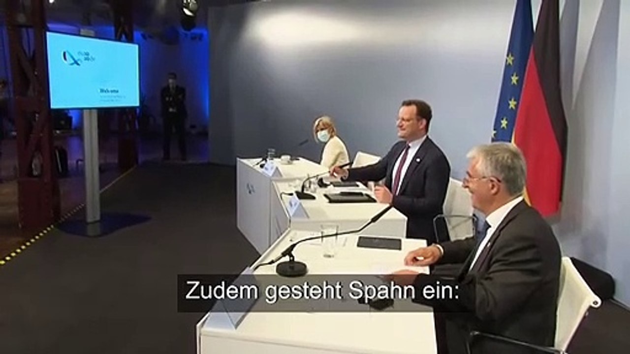 Spahn fordert mehr Unabhängigkeit für Europas Medizinsektor