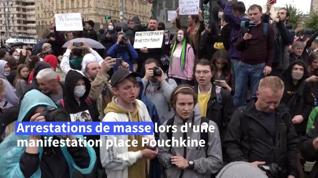 Russie: plus de 140 arrestations après une manifestation d'opposants