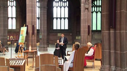 Manchester holds a memorial service for Covid-19 victims