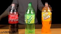 Experimento_ Coca Cola y Fanta y Sprite y Mentos
