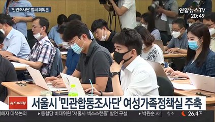서울시 '민관합동조사단' 벌써 회의론…결국 수사?