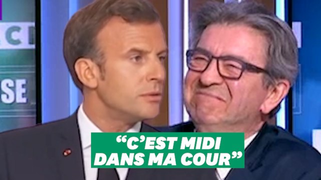 Quand Macron valide (une partie) du programme de Mélenchon