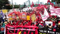 Gagalkan Omnibus Law, Buruh Kepung Gedung DPR RI