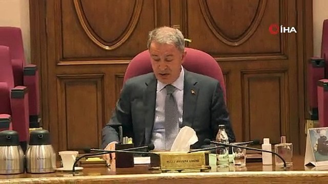 Milli Savunma Bakanı Akar, Azerbaycan Savunma Bakan Yardımcısını kabul etti