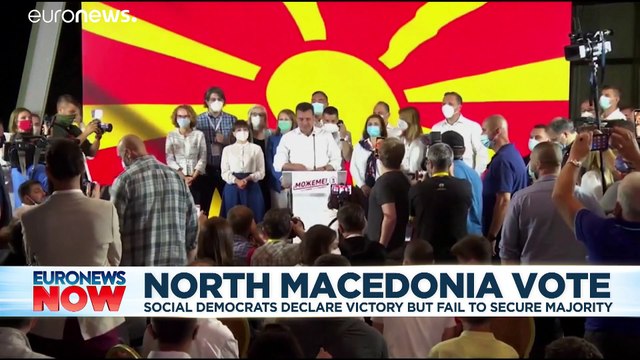 North Macedonia votes: Voting website 'hacked' as pro-western incumbents claim victory