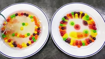 Easy DIY Science Experiment for Kids Skittles Rainbow!!!