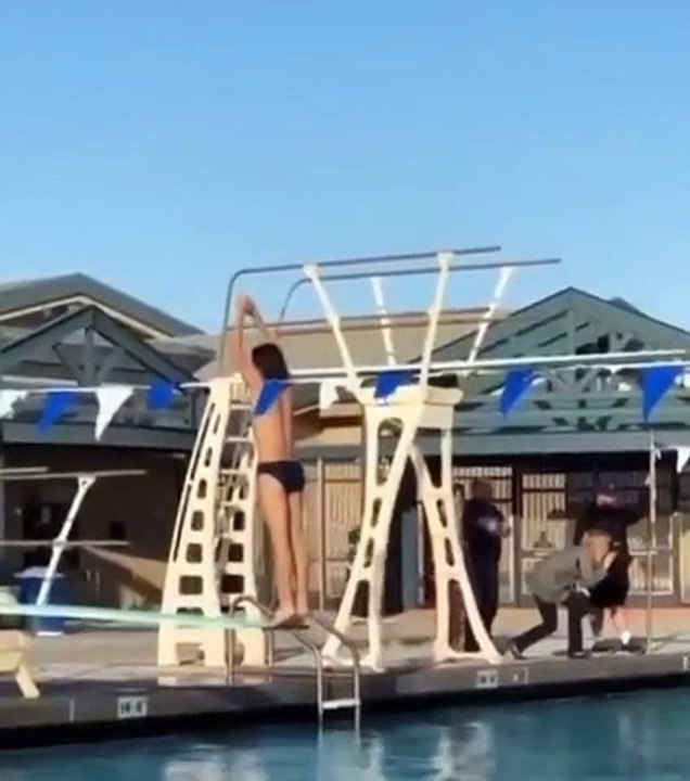 all he wanted was video of his dive