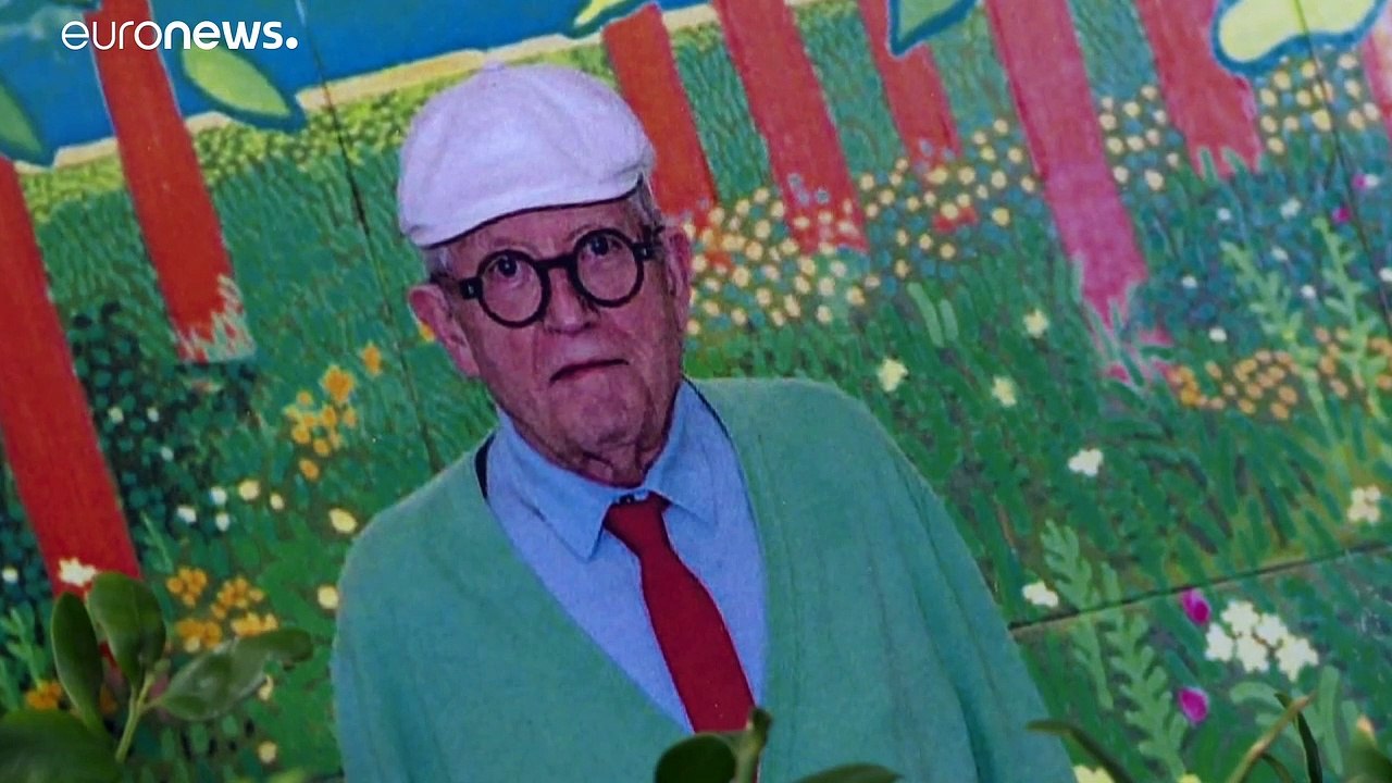 David Hockney malt den Frühling in der Normandie