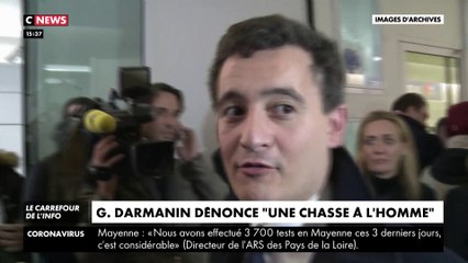 Accusation de viol : Gérald Darmanin se dit «victime d'une chasse à l'homme»