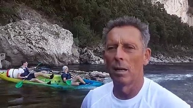 Le sergent Didier Honoré, de la caserne des pompiers de Vallon-Pont-d'Arc