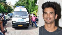 Ambulance Carrying Sushant Singh Rajput's Body Was Changed?