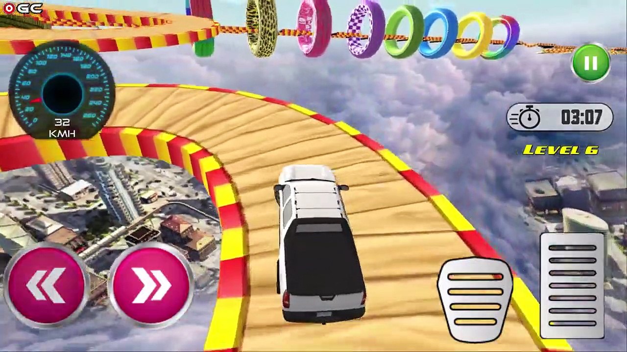 Impossible Prado Car Stunt Ramp Stunts 3D Game -  Impossible Car Stunt Driving - Android GamePlay #2