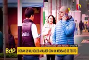 Trujillo: así cayó la banda que robó 25 mil soles a una mujer con un mensaje de texto