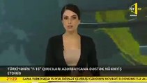 Türk F-16'ları Ermenistan sınırında uçtu; Azerbaycan kanalı o anları böyle duyurdu