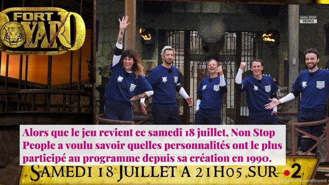 Fort Boyard : quelles célébrités comptent le plus de participations ?