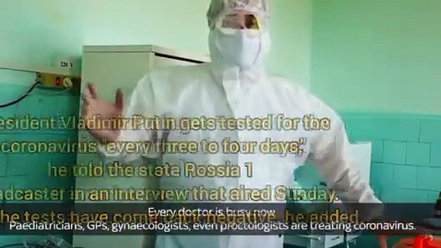 Coronavirus in Russia Peoples died and suffering