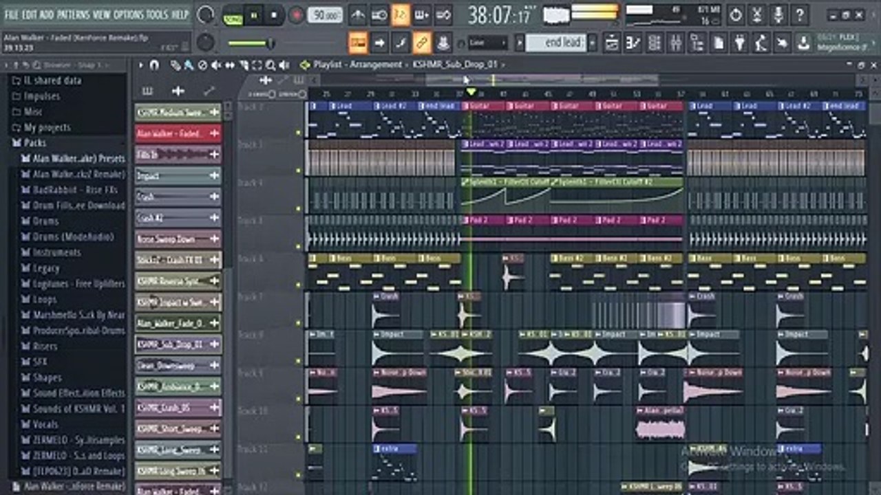 Alan Walker- Faded/ Fl studio Remake