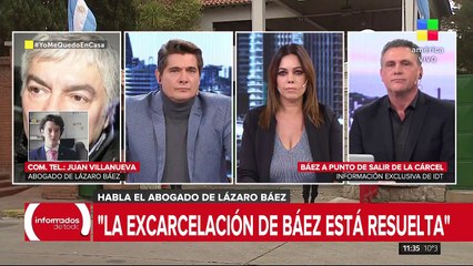 El abogado de Lázaro Báez: "La excarcelación está resuelta"