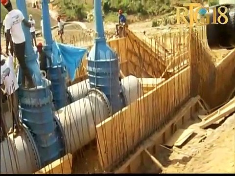 Jovenel Moïse Prezidan repiblik la vizite baraj maryon ak plizyè lòt travay nan depatman Nòdès ak Nò