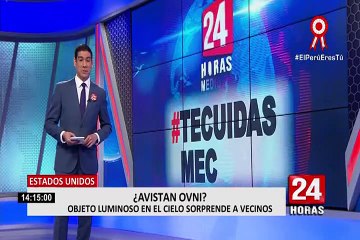 Trujillo: registran caída de un objeto luminoso del cielo