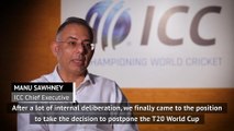 ICC announce postponement of T20 World Cup