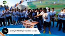 Şampiyon Kestelspor kupasına kavuştu