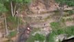 Guy Accidentally Lands on Rock While Cliff Diving