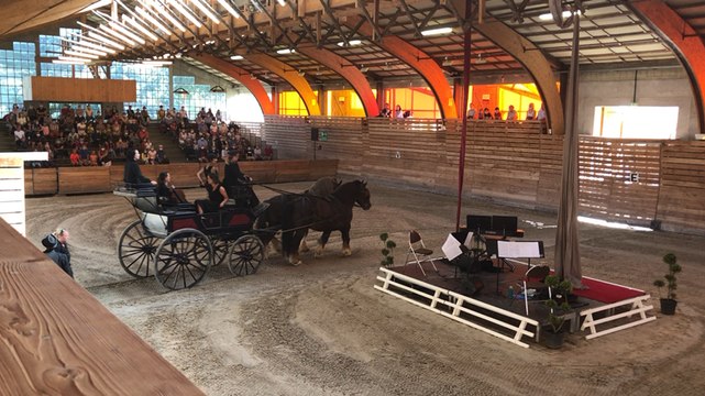 Première représentation du spectacle « au fil du temps ».