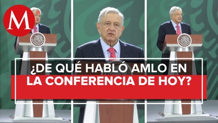 Los temas de AMLO en la mañanera del 16 de julio