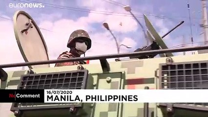 Aux Philippines, Manille se reconfine