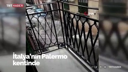 İtalya'nın Sicilya Adası'nda sel felaketi: 2 ölü