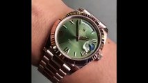 My Watch Collection - Rolex Watch Green Color dial Part 6 - Watch Lover
