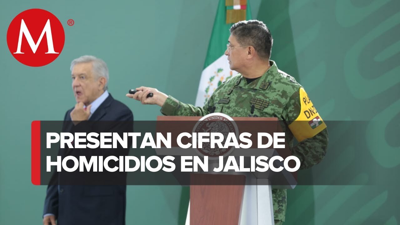 Jalisco se ubica en el quinto lugar de homicidios dolosos: Sedena