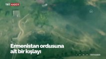 Azerbaycan, Ermenistan'a ait kışla ve nakliye aracını vurdu