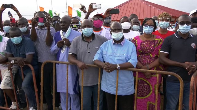 Décès de Amadou Gon Coulibaly : La population rend un hommage au Premier Ministre et fils de la région.