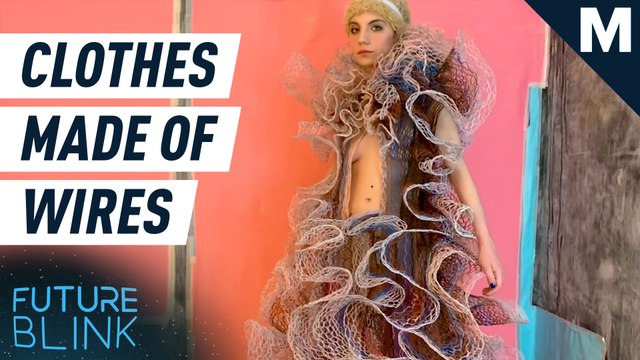 This designer is making clothing out of old electrical wiring — Future Blink