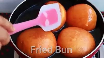 চুলায় তৈরি নরম তুলতুলে বনরুটি