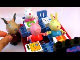 Peppa Pig Lego school Lego Blocks Playset - La Casa bloques construcción toys review