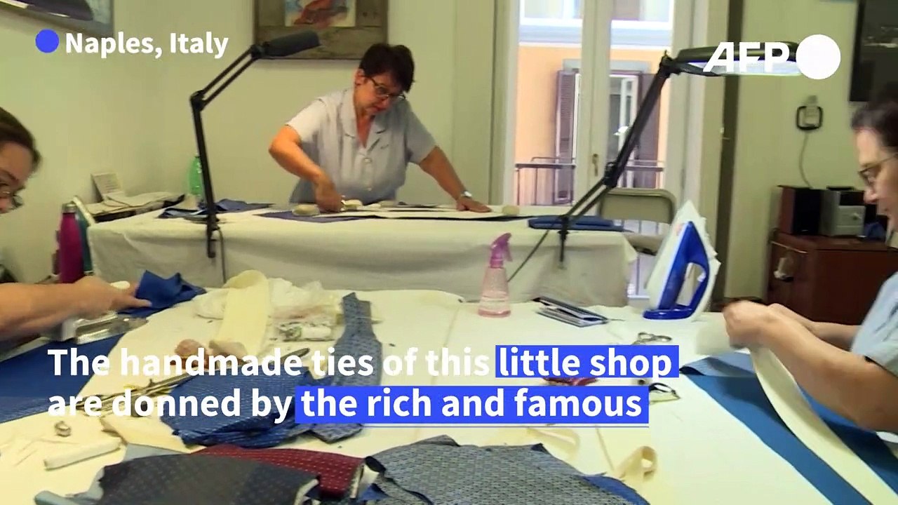 Handmade ties from southern Italy with a British twist