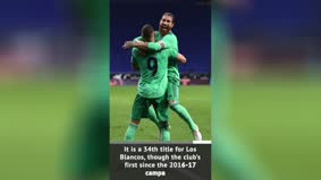 Breaking News - Real Madrid crowned LaLiga champions