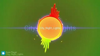 city night lights musica electronica