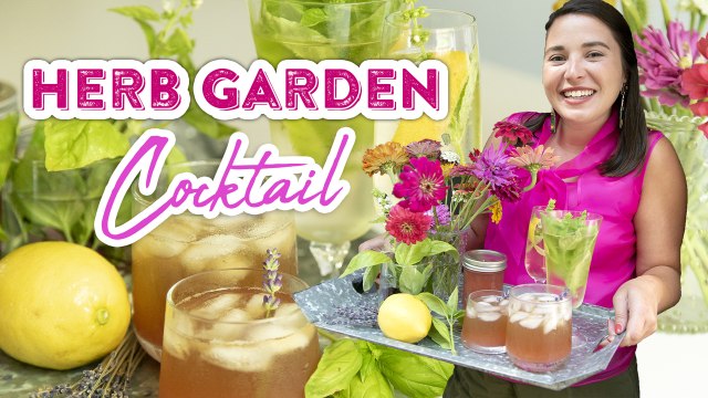 Hey Y'all: Herb Garden Cocktails