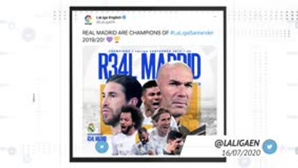 Socialeyesed - Real seal 34th LaLiga title