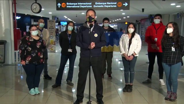 Ministerio de Salud informa Profesionales de la Salud rumbo a Calama