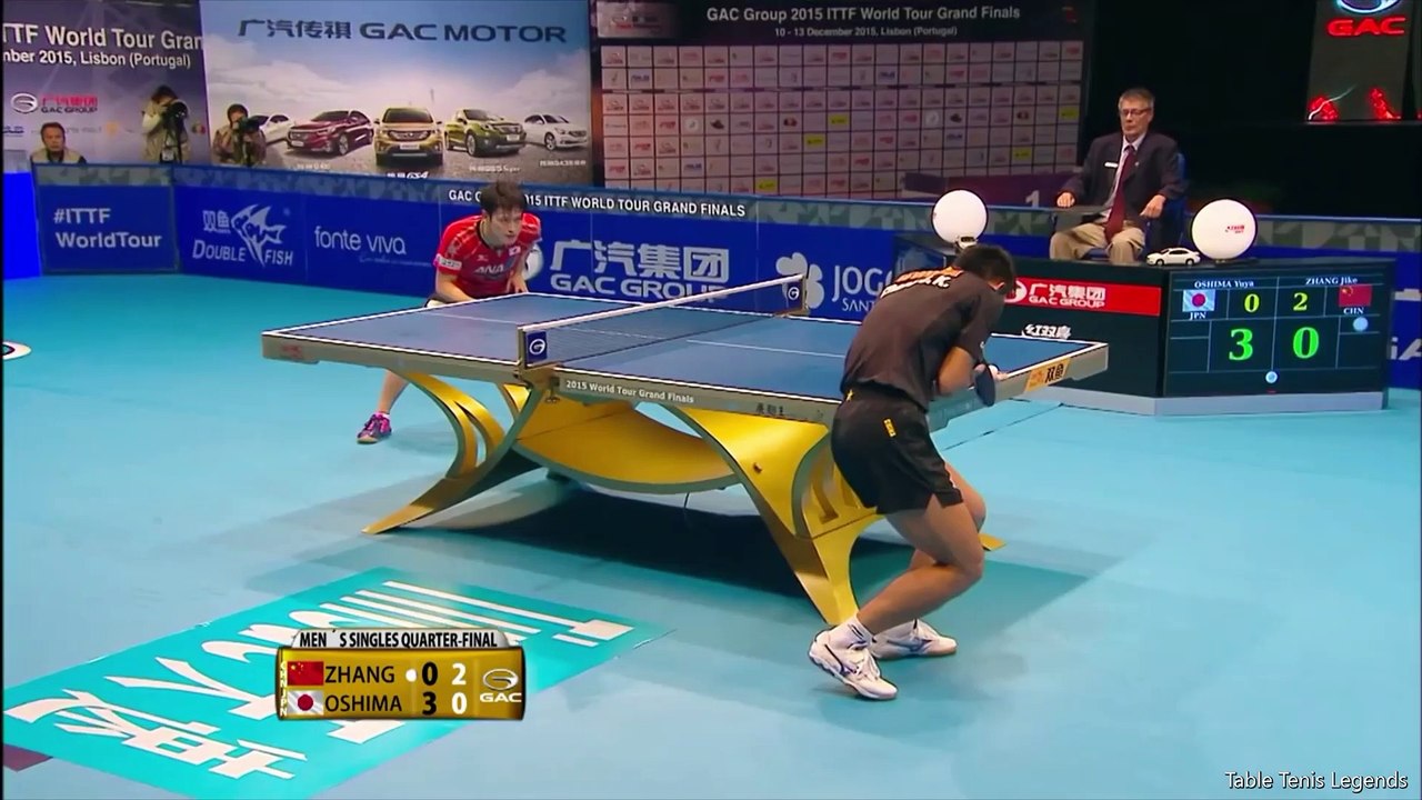 2015 Grand Finals MS-QF Zhang Jike - Yuya Oshima