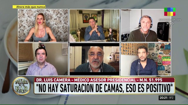 Dr. Luis Cámera: El nivel de testeos aumentó significativamente